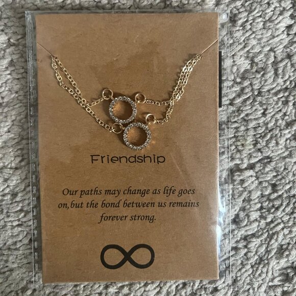 Infinity Frienship Necklace, Sealed Accessories - Picture 1 of 1